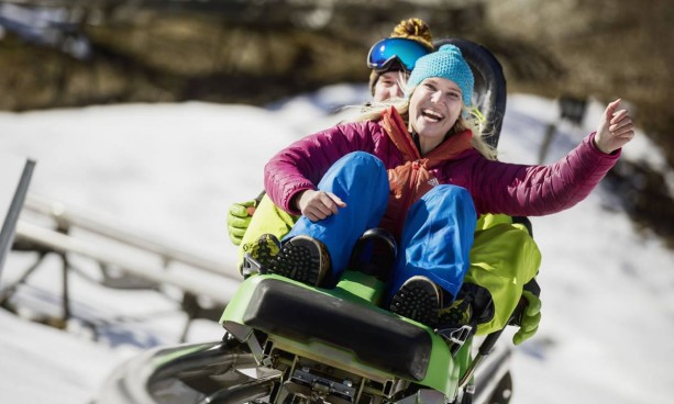 Rodeln im Winter in Flachau © Flachau Tourismus